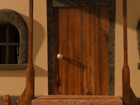 Alpine Cottage 3D Model