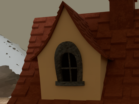 Alpine Cottage 3D Model