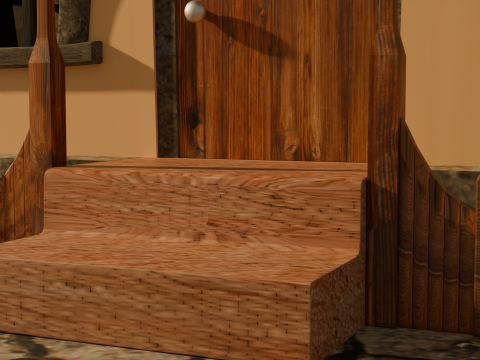 Alpine Cottage 3D Model