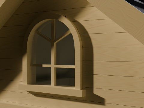 Wooden House 3Dモデル