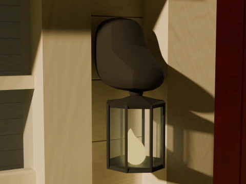 Wooden House 3D Model