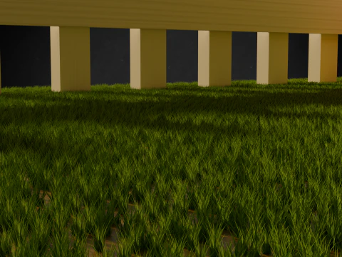 Wooden House 3D Model