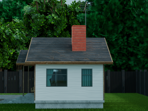 Modern Home 3D-Modell