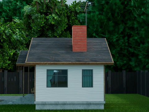Modern Home 3D Model