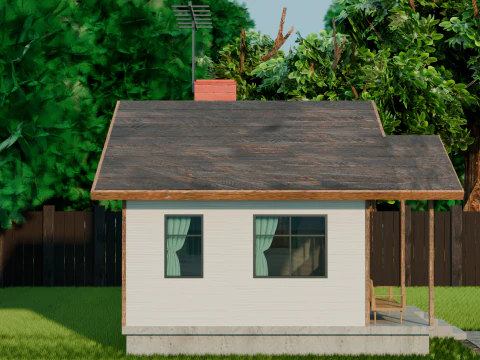 Modern Home 3D Model