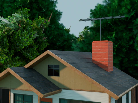 Modern Home 3D Model