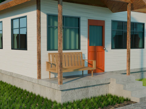 Modern Home 3D Model