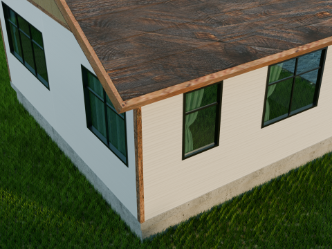 Modern Home 3D-Modell