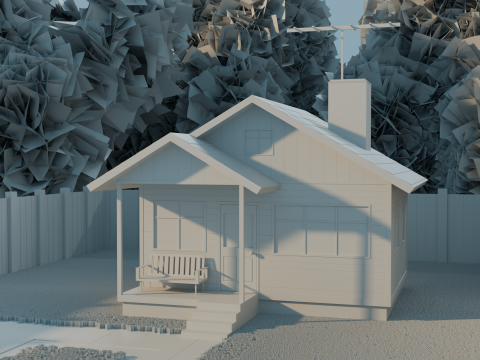 Modern Home 3D-Modell