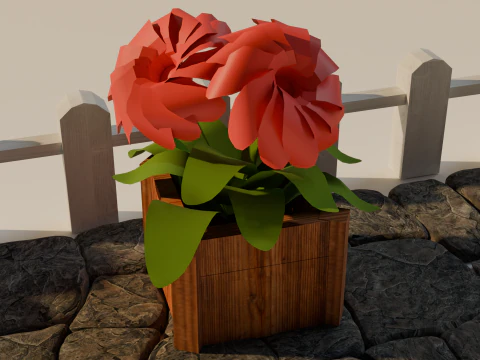 Flower Pack 3D Model