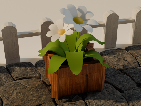 Flower Pack Modelo 3D