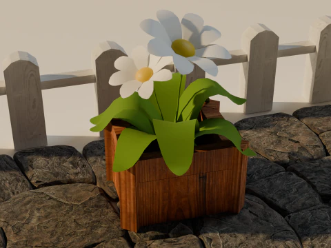 Flower Pack 3D Model