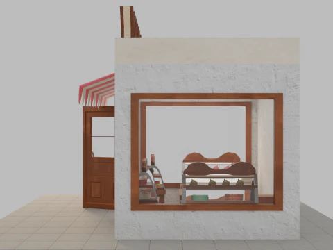 Bakery 3D Model