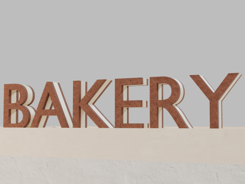 Bakery 3D मॉडल