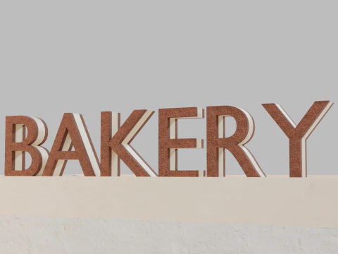 Bakery 3D Model