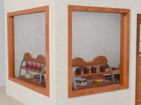 Bakery 3D Model