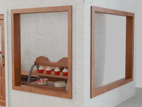 Bakery 3D Model