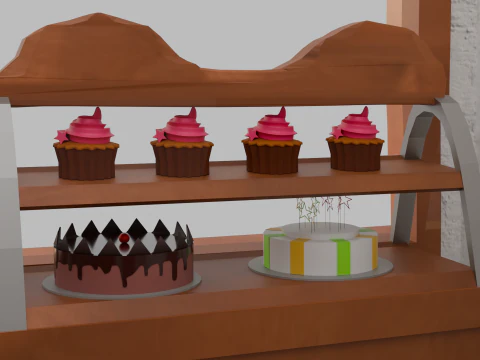 Bakery 3D Model