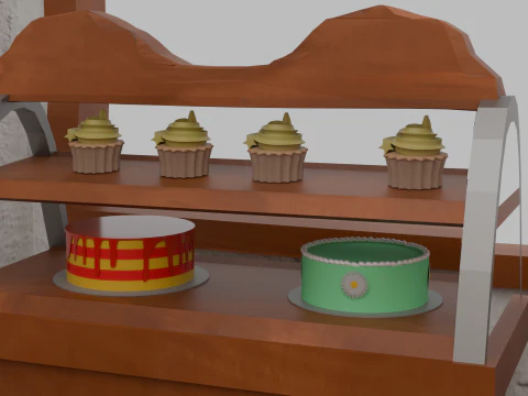 Bakery 3D Model