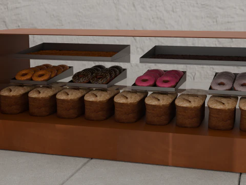 Bakery 3D Model