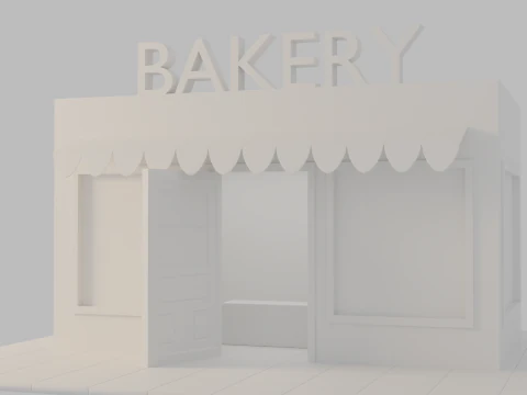 Bakery 3D Model