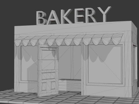 Bakery 3D Model