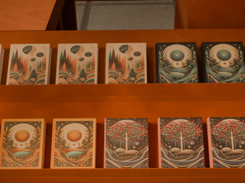 Book Store 3D Model