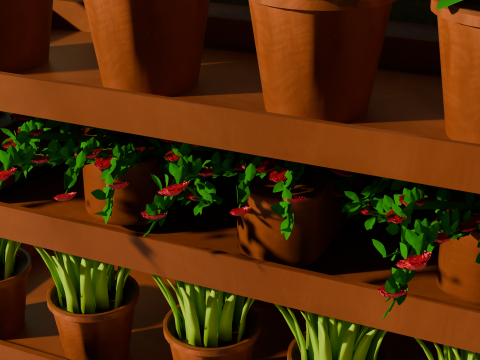 Flower Shop Modello 3D