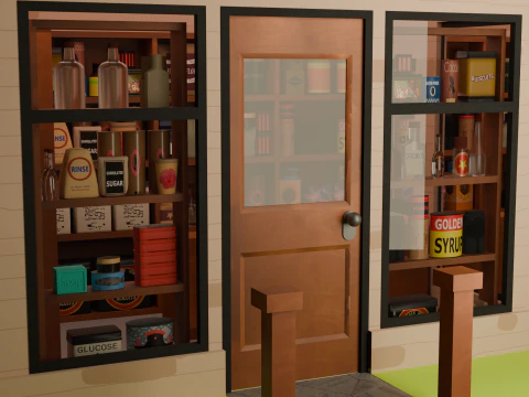 General Store 3D Model