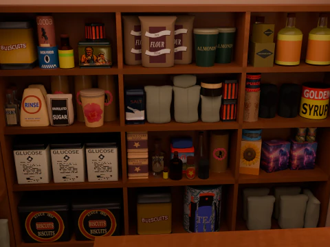 General Store 3D Model