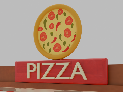 Pizza Parlor 3Dモデル