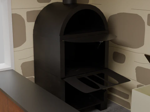 Pizza Parlor 3D Model