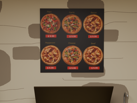 Pizza Parlor 3Dモデル
