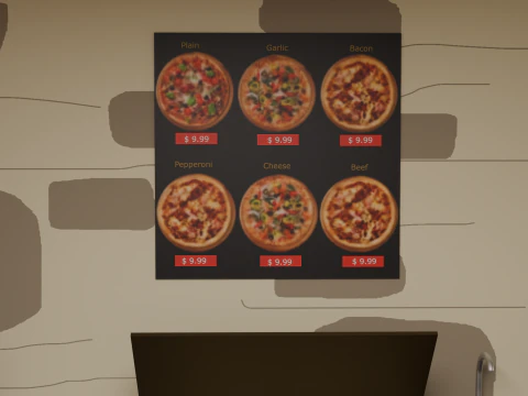 Pizza Parlor 3D Model