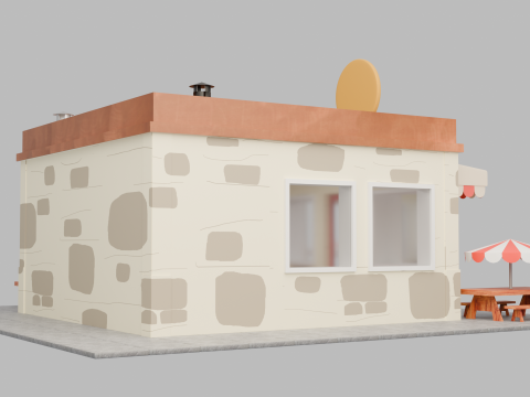 Pizza Parlor 3Dモデル