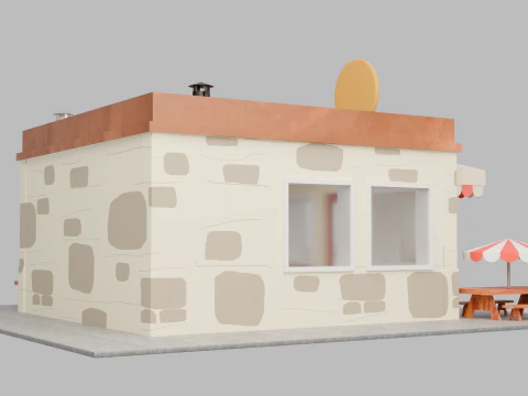 Pizza Parlor 3D Model