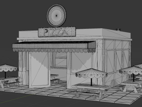 Pizza Parlor 3D Model