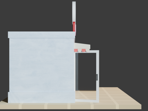 Medical Store 3D Model