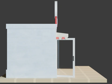 Medical Store 3D Model