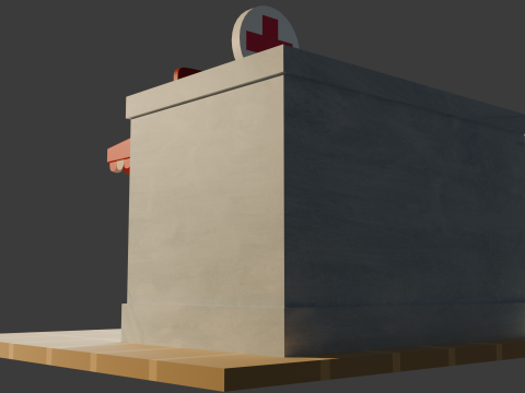 Medical Store 3D Model