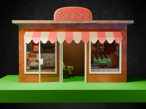 Toy Store Modelo 3D