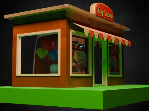 Toy Store 3D Model