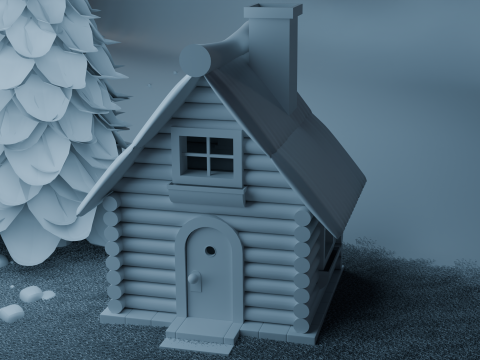 Medieval Stronghold And Village 3D 모델