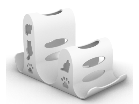 Cookware stand 3Dプリントモデル