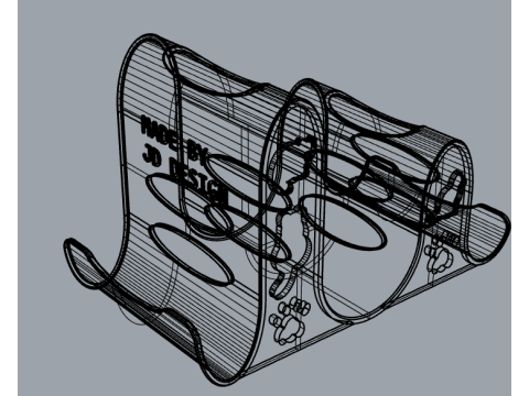 Cookware stand 3Dプリントモデル