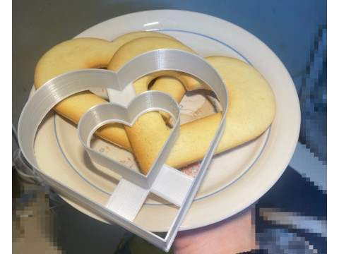 HEART COOKIE CUTTER 3D प्रिंट मॉडल