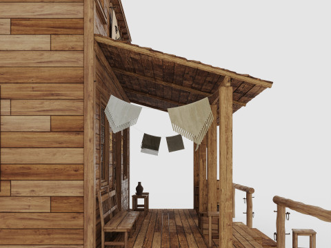 Wild West Saloon 3Dモデル