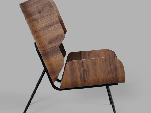 Gus Modern - Elk Chair 3D 模型