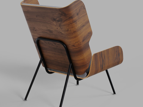 Gus Modern - Elk Chair 3D 模型