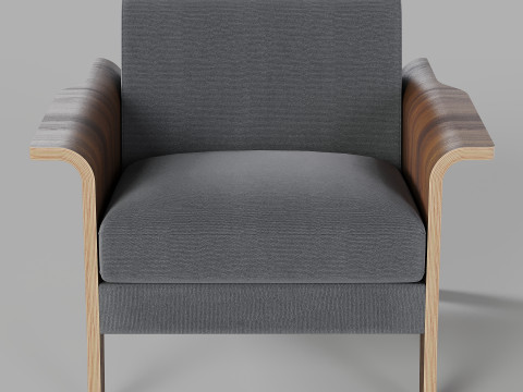 Gus Modern - Lodge Chair 3D Model